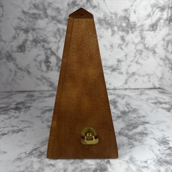 Vintage Seth Thomas Metronome De Maelzel Obelisk Made In USA Wind Up - Picture 7 of 11